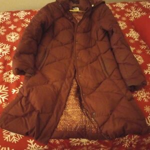 The North face puffer long women's jacket medium